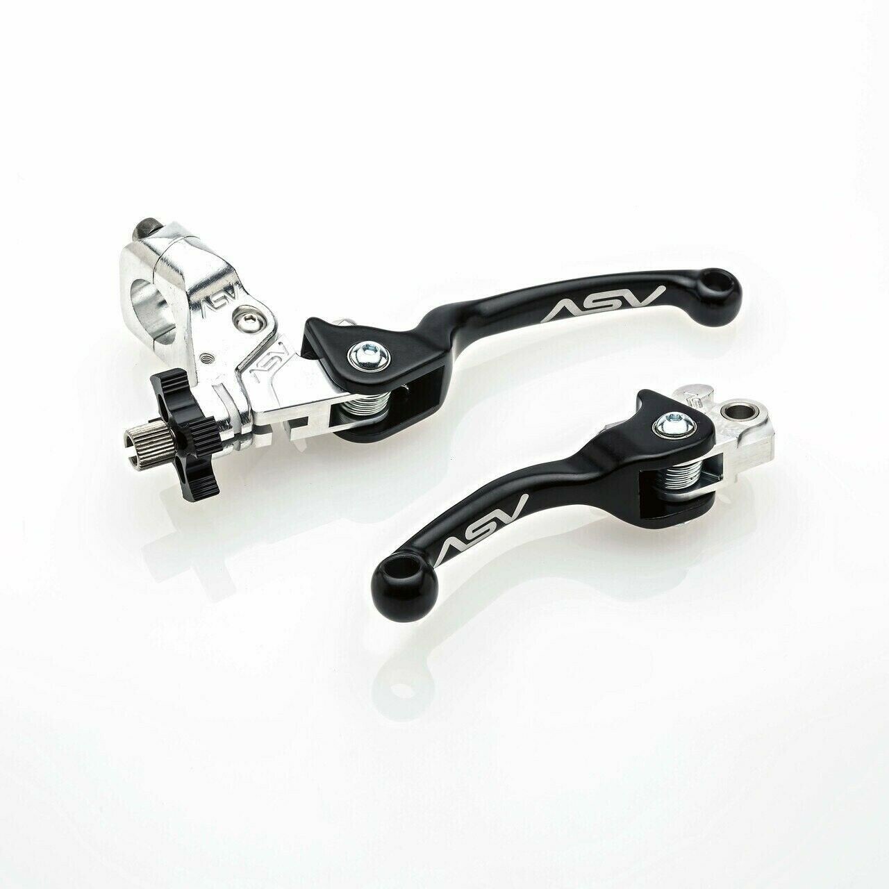 ASV F2 PAIR PACK Brake & Clutch Levers w/ Perch #BCF20106SX - Black ASV F2 PAIR PACK Brake & Clutch Levers w/ Perch #BCF20106SX - Black