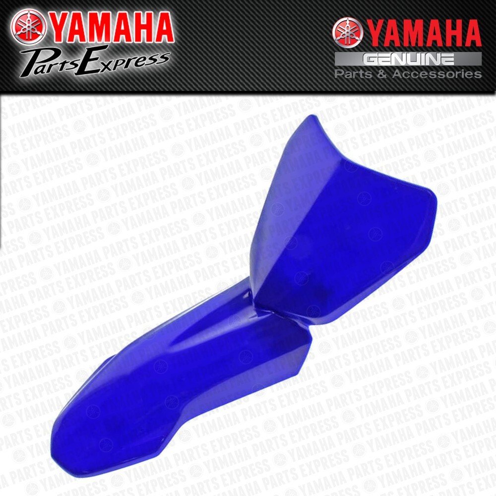 NEW 2006 - 2023 YAMAHA TTR50E TTR 50 TT-R OEM BLUE FRONT FENDER NUMBER PLATE