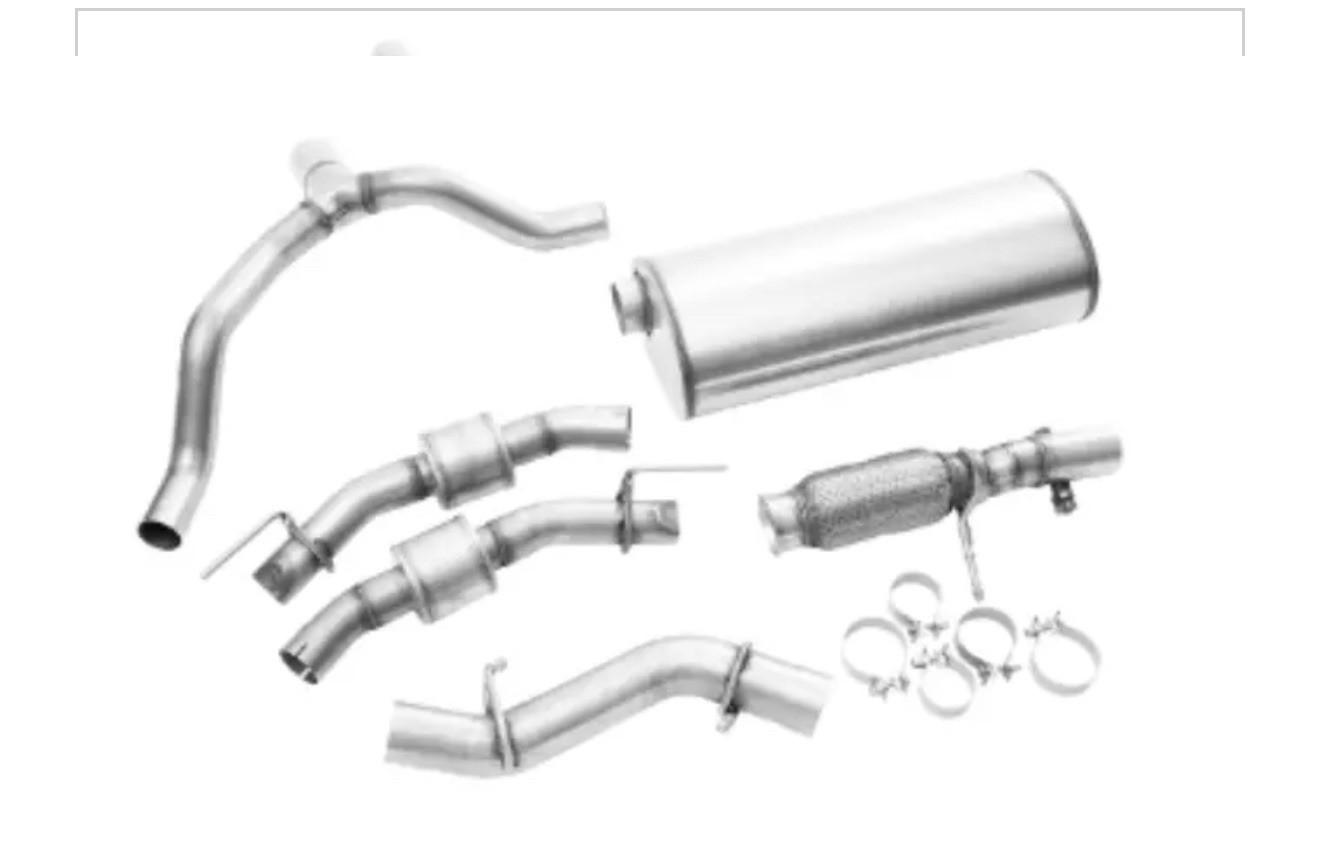 GM 6.2L Cat-Back Dual Exit Exhaust System Upgrade (84460756) (86304444) OEM New