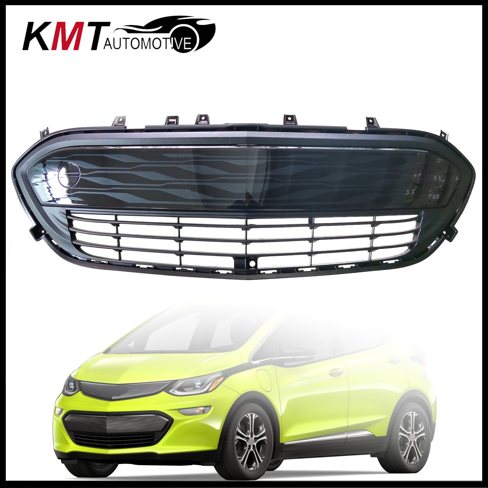 For 2017 2018 2019 Chevrolet Bolt EV Front Bumper Lower Grille Assembly Black