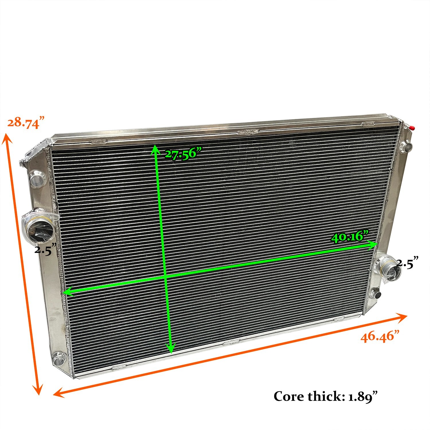 238602 2-Rows Truck Radiator For International 5900i 8000 8600 9000i 9200i 9400i