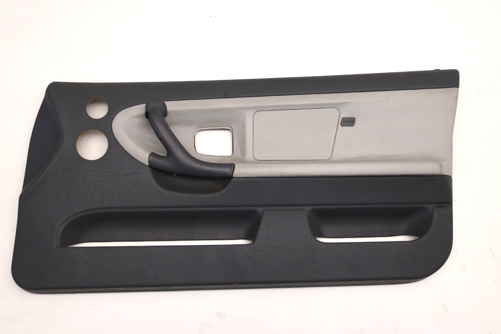 BMW E36 M3 97-99 Passenger Right Front Dove Grey Leather Door Panel Card 2 Door