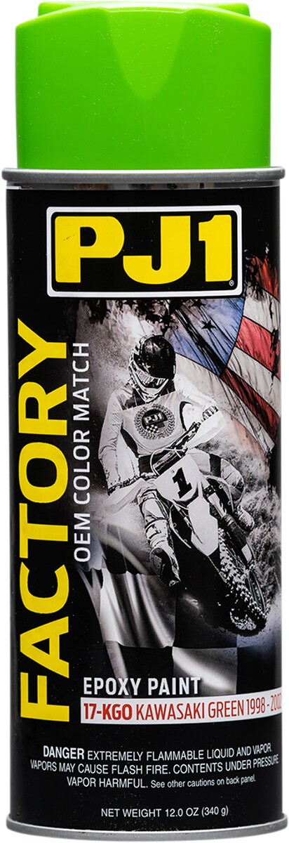 PJ1 Factory Match Kawasaki Green '98-'02 Aerosol Touch-Up Paint