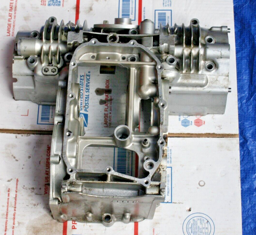 1972-73 -1974 HONDA CB350F FOUR OEM BOTTOM ENGINE CASE  /VIN # CB350FE-2011429