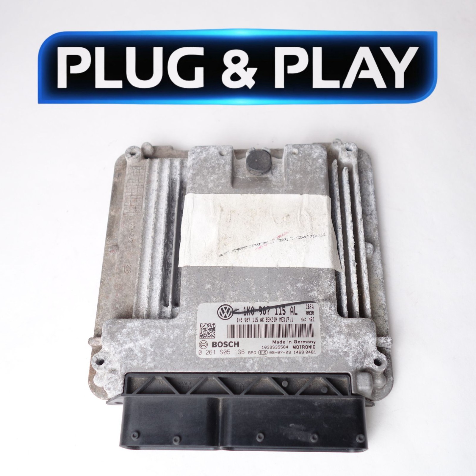 1K0907115AL Volkswagen Golf GTI Jetta 2010-2013 2.0L Engine Computer Plug N Go..