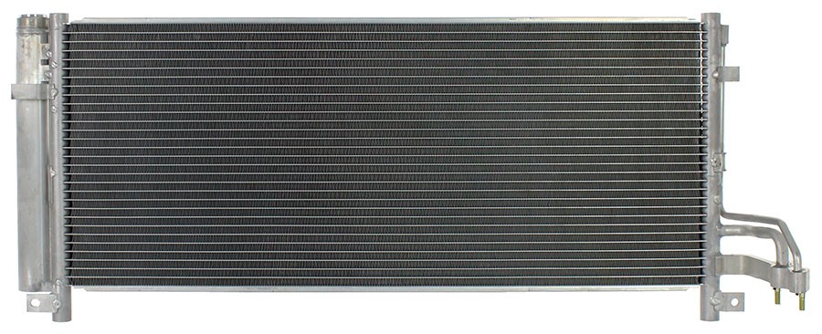A/C Condenser Direct Fit 2018-2021 Kia Stinger 2.0, 3.3L w/Receiver Drier