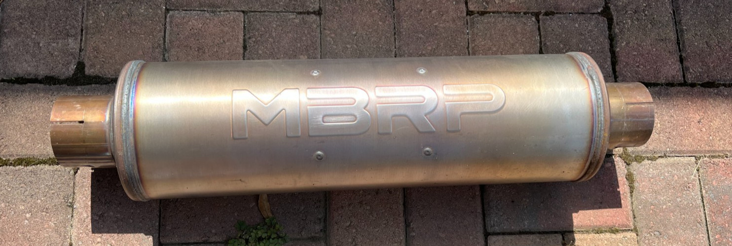 MBRP T409 stainless Armor plus Muffler 3\ MBRP T409 stainless Armor plus Muffler 3\