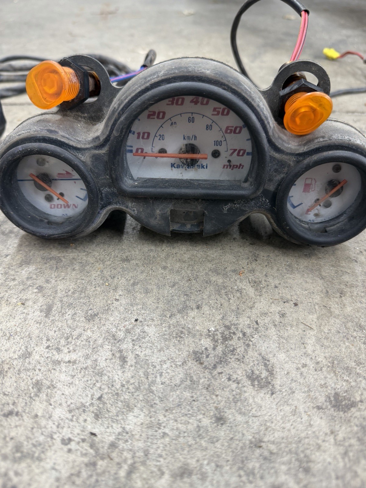 1997 Kawasaki Zxi 750 Instrument Cluster
