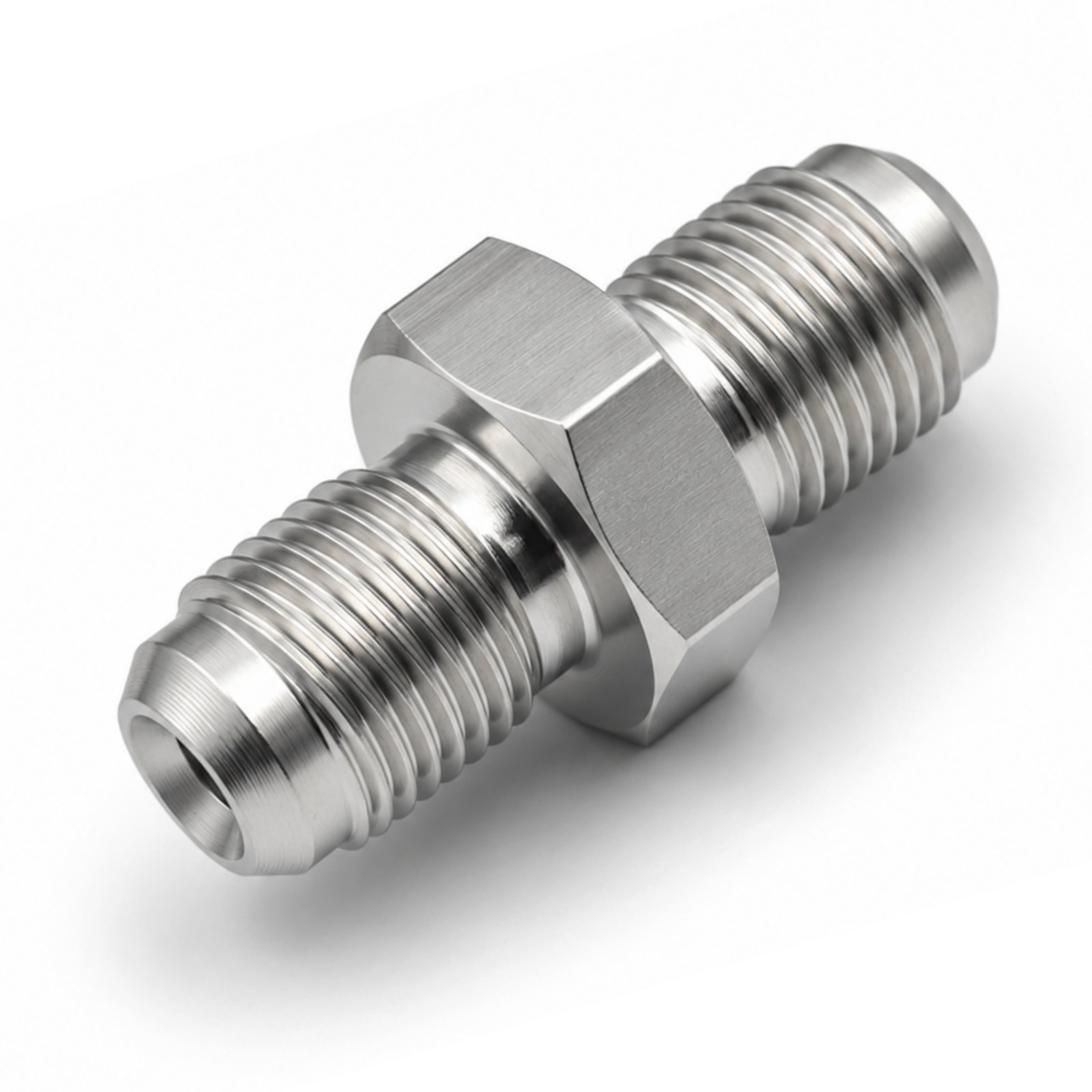M10x1.0 to M10x1.0 Adapter - Straight Male Fitting - Union Coupler M10-10mm