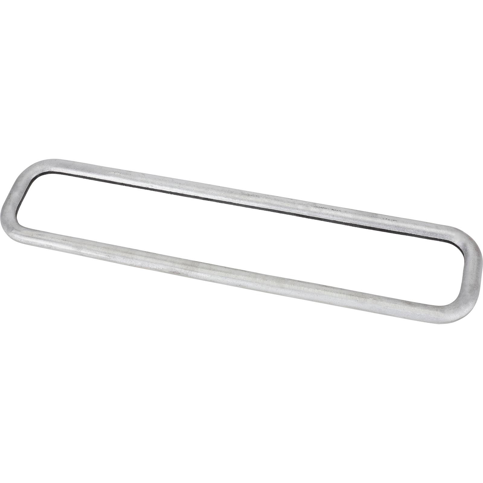 Speedway Mail Slot Plain Aluminum Rear Window Frame