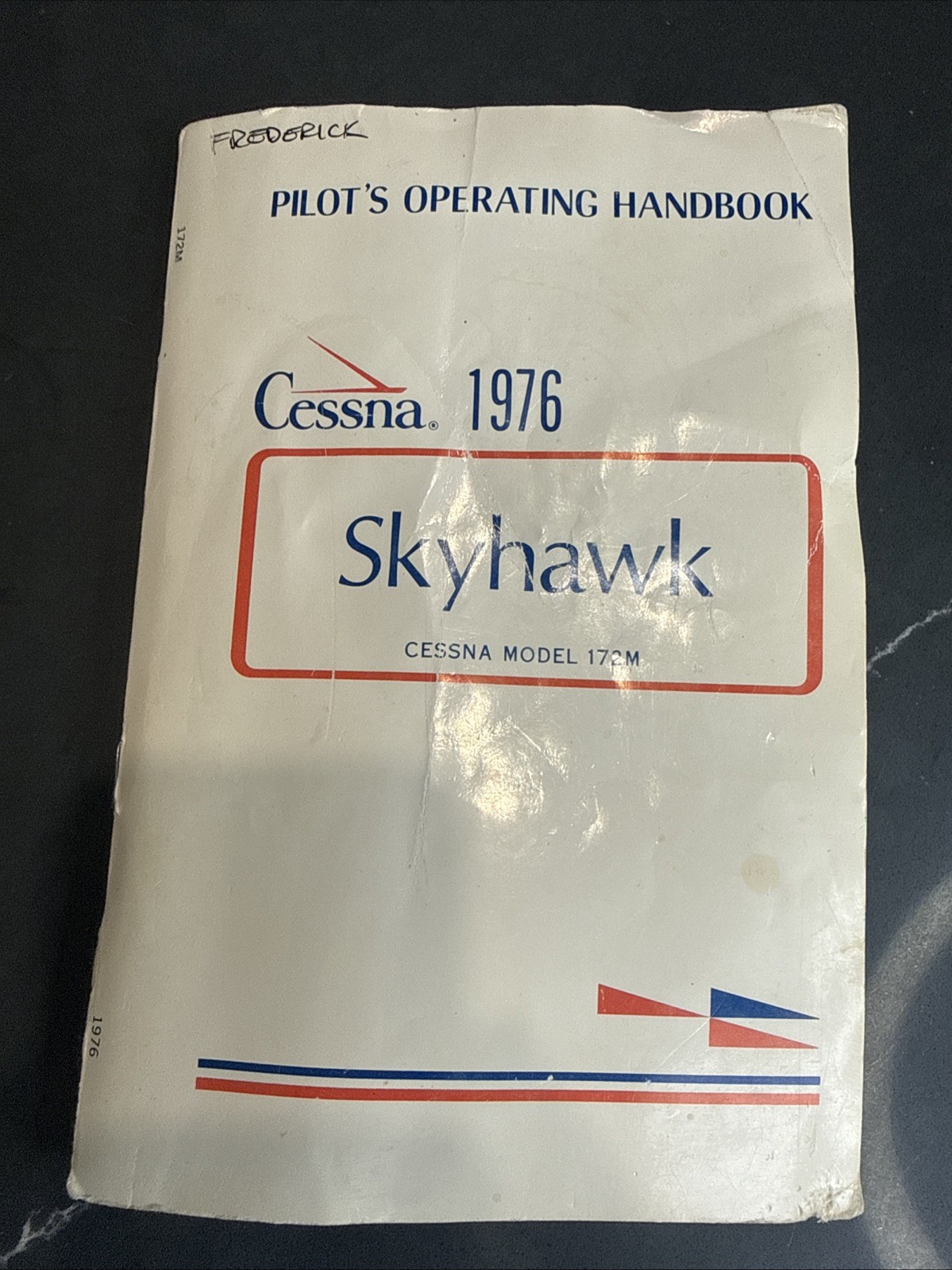 Cessna Pilot Operating Handbook 172M Skyhawk 1976 Cessna Pilot Operating Handbook 172M Skyhawk 1976