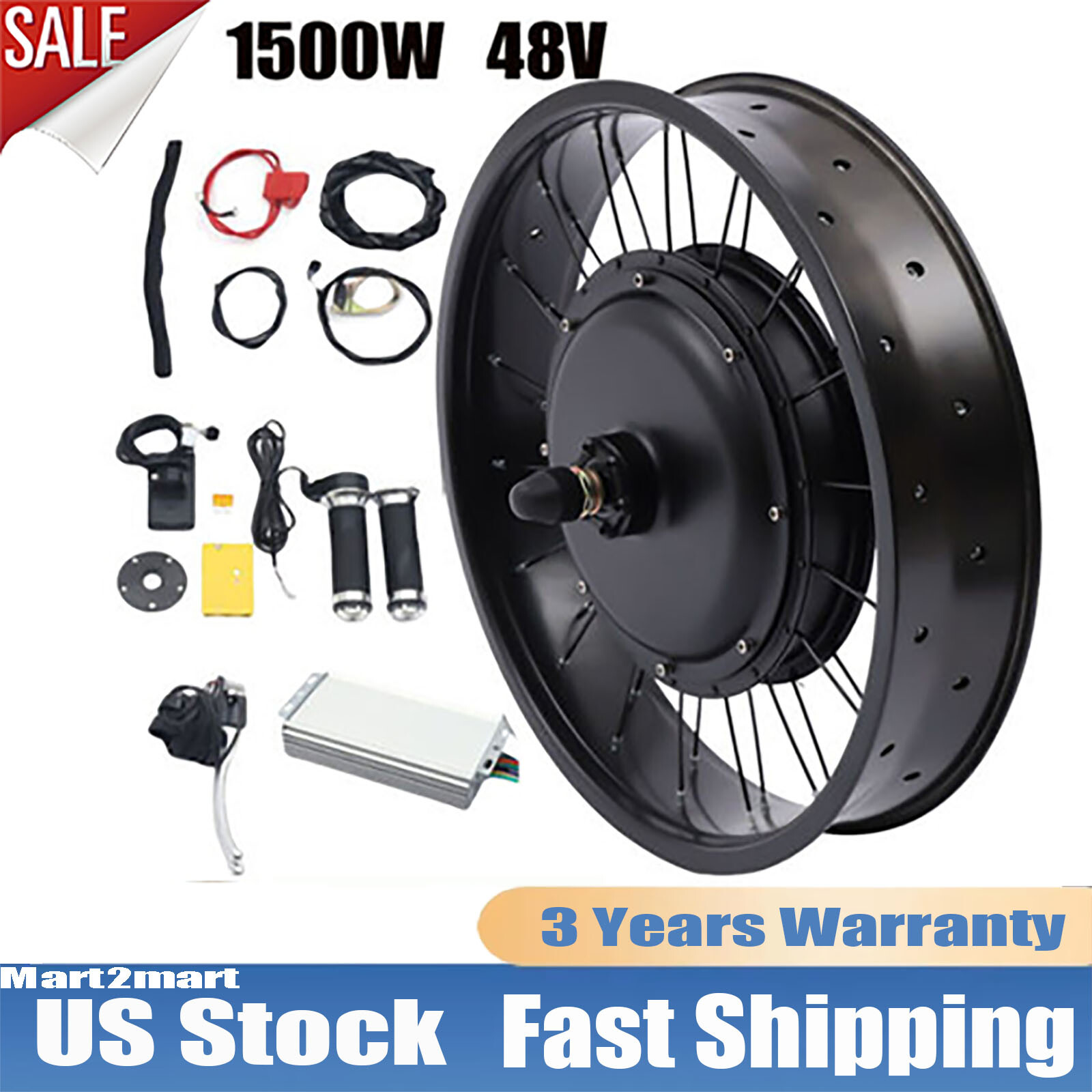 Ebike 48V 1500W 26\