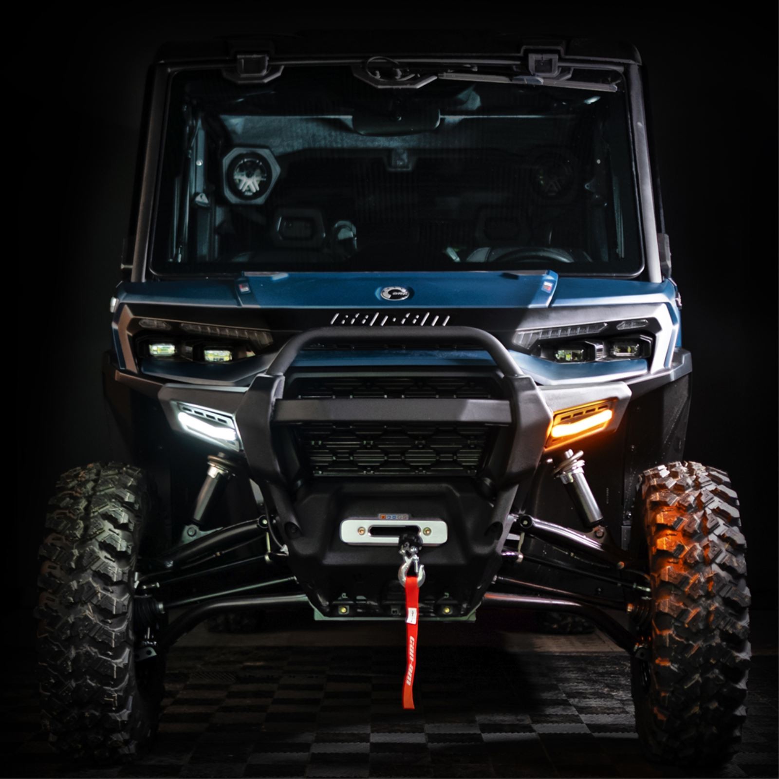 Ravek Turn Signal Kit - Gen3 Speakeasy™ - Defender HD11 - Lever 65-2000SL