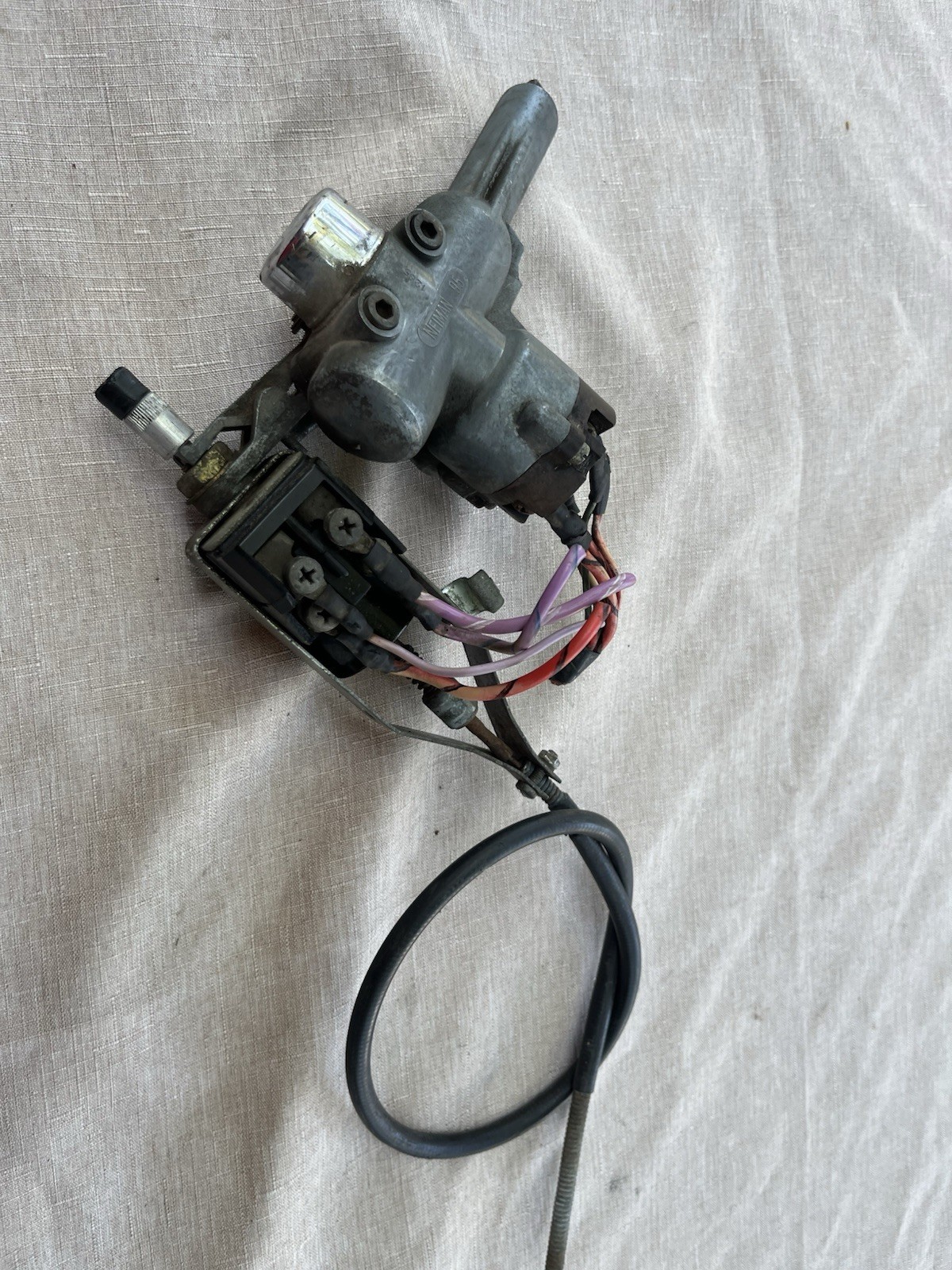 Mercedes Neiman 95 W108 W109 W110 W112 Ignition with Pull Start Switch & Cable