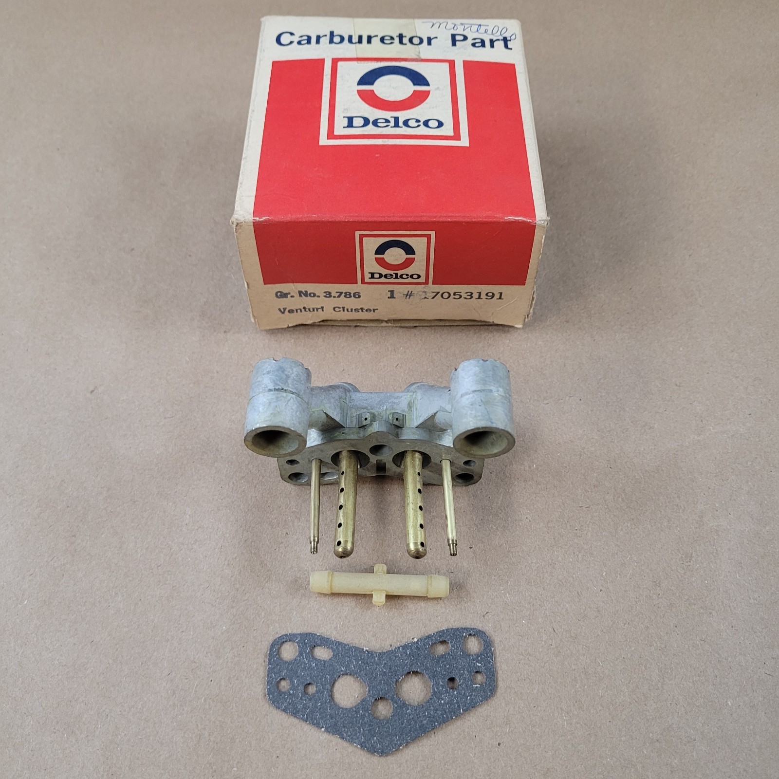 17053191 Rochester 2BBL Carb Venturi Cluster 1969-76 Pontiac Firebird 350 V8 NOS