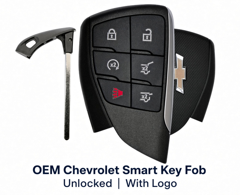 OEM Chevrolet Tahoe Suburban 2021-2026 Smart Key Fob YGOG21TB2 with Logo
