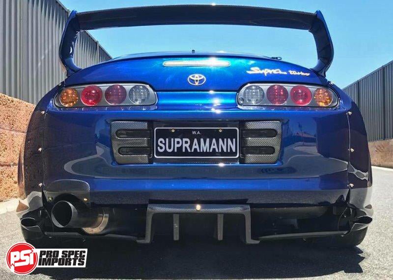 Supra Carbon Fibre Number Plate Garnishes Supra Carbon Fibre Number Plate Garnishes