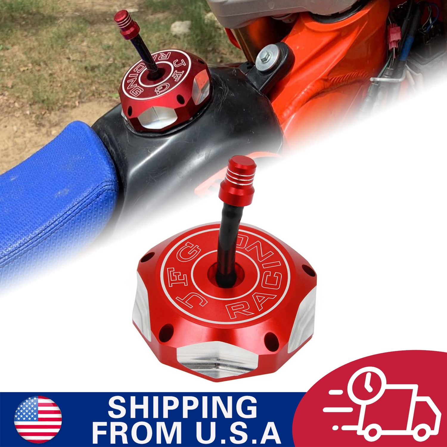 Gas Fuel Tank Cap Cover For Honda XR250 CRF250R CRF250X CRF450R XR600L XR650R