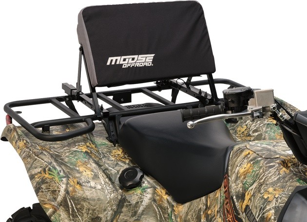 Moose Universal ATV Rack Backrest Black