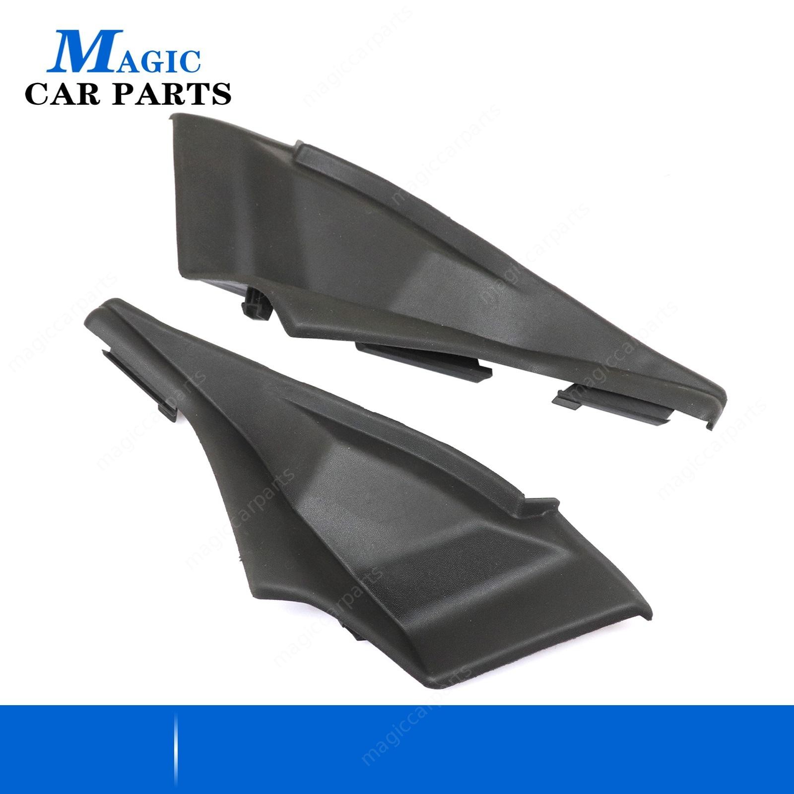2X Front Wiper Side Cowl Extension Cover Fit For Mitsubishi Outlander 13-20 L+R 