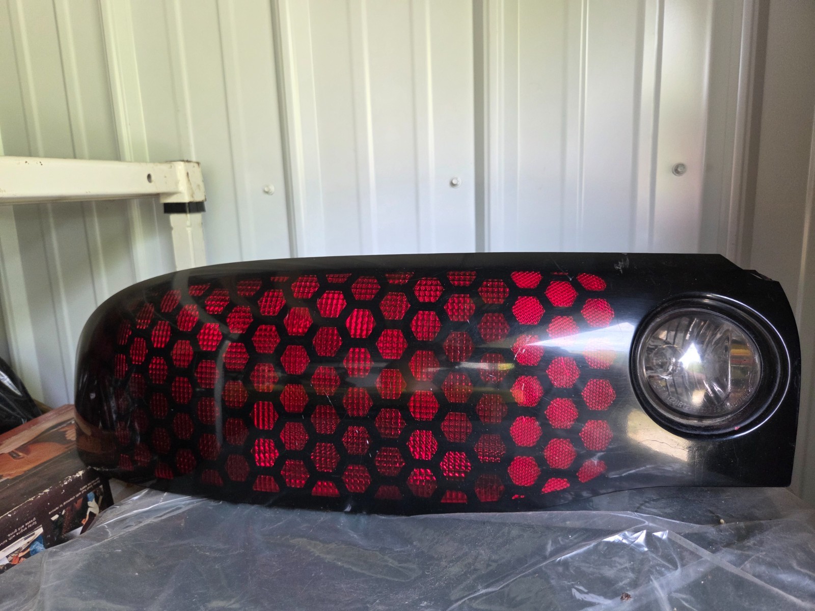 GENUINE 1998-2002 PONTIAC FIREBIRD TRANS AM  LEFT TAIL LIGHT HONEYCOMB OEM USED