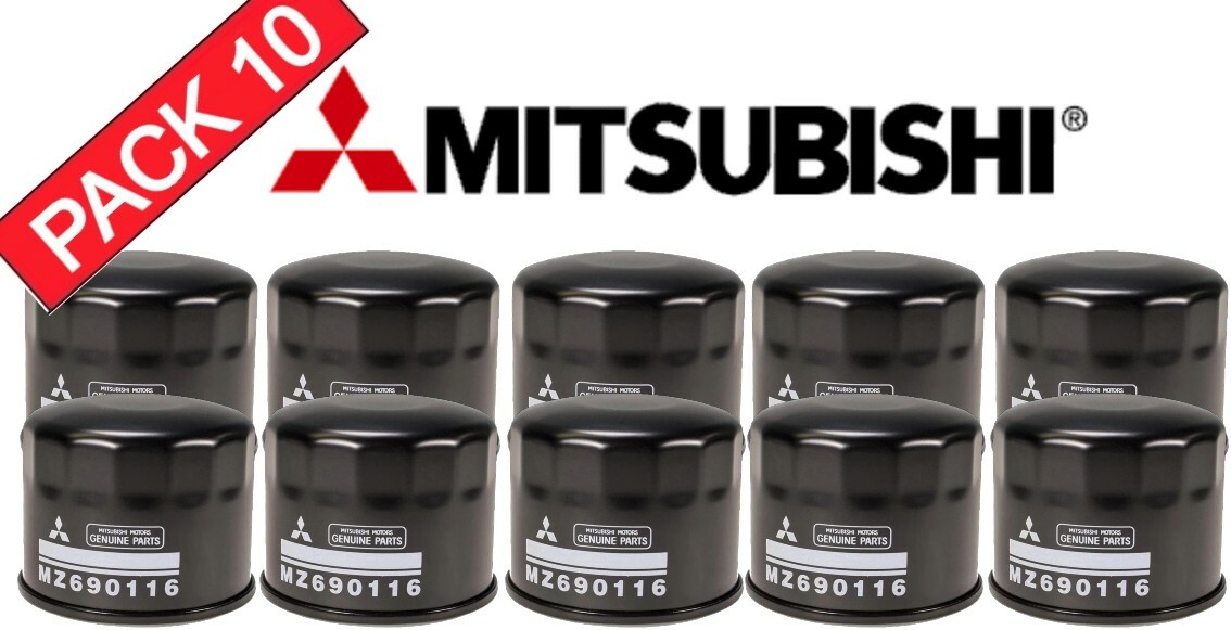 10 Pack Genuine OEM Mitsubishi Outlander Engine Oil Filter MZ690116