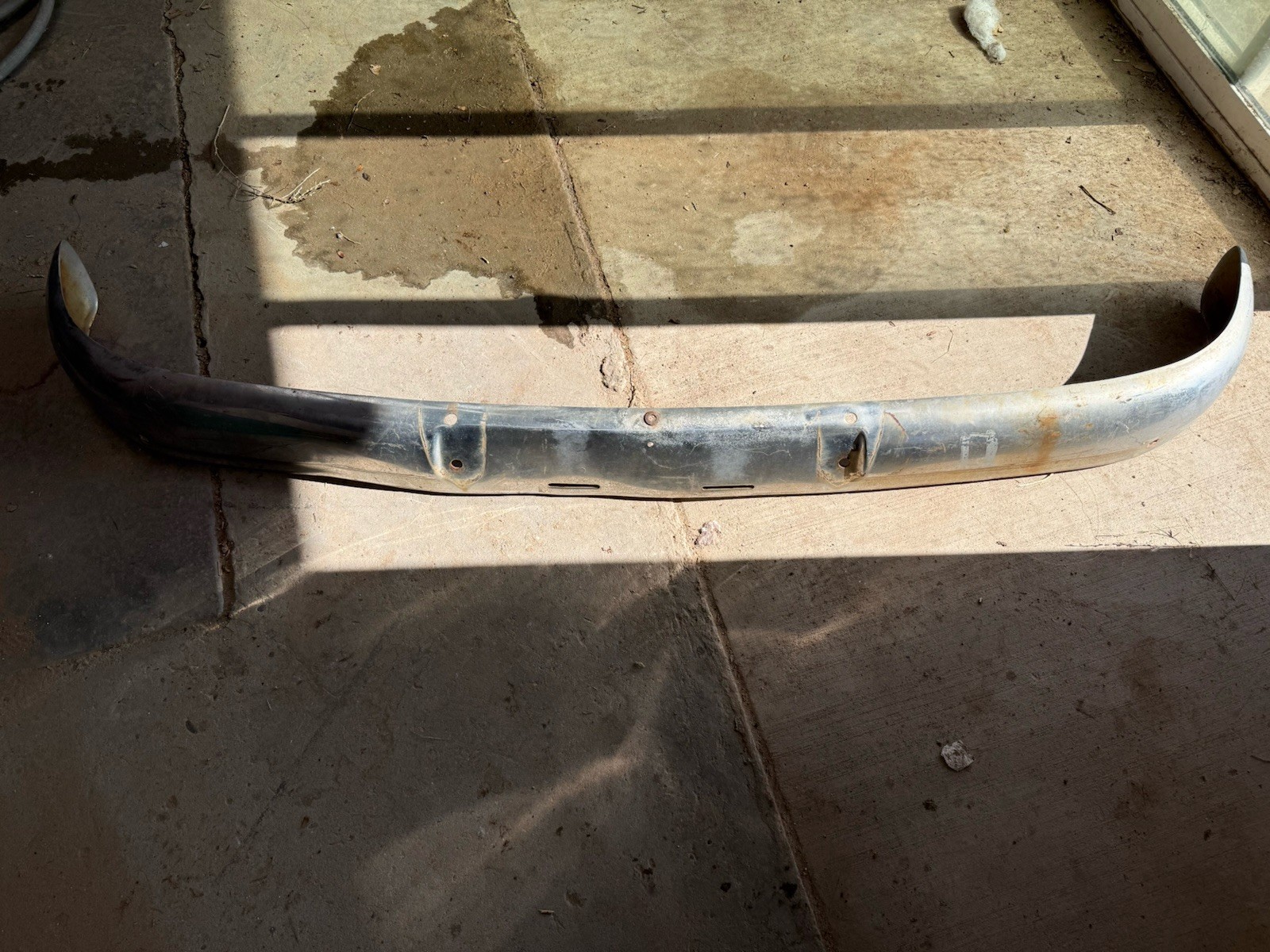 1957 1958 Plymouth Fury Belvedere Front Bumper Chrome OEM Mopar Forward Look 1957 1958 Plymouth Fury Belvedere Front Bumper Chrome OEM Mopar Forward Look