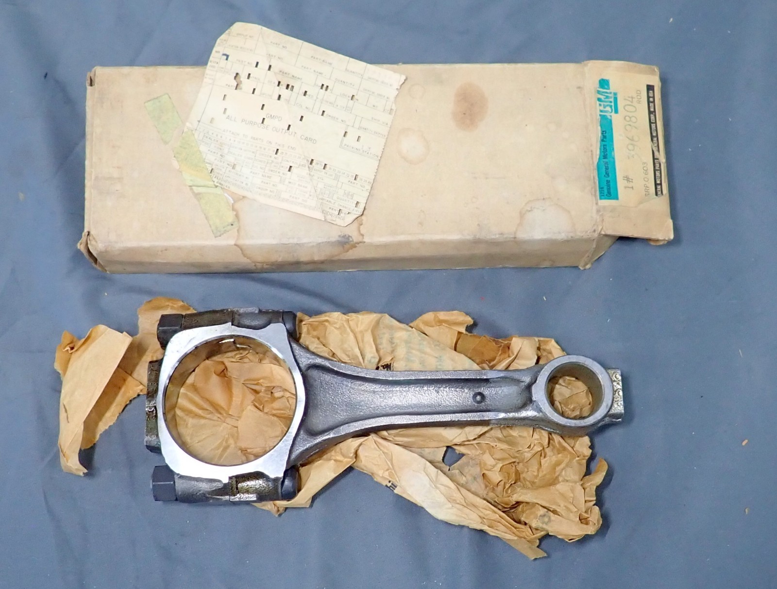 Ls7 Connecting Rods NOS GM Big Block Chevy Dimple Connecting Rod w/ 7/16 Bolts 427 L-88 ZL ...