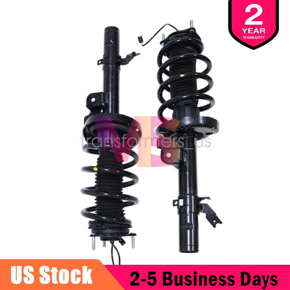 1Pair Front Shock Absorbers w/Electric For Acura MDX 2017-2020 51610-TRX-A03