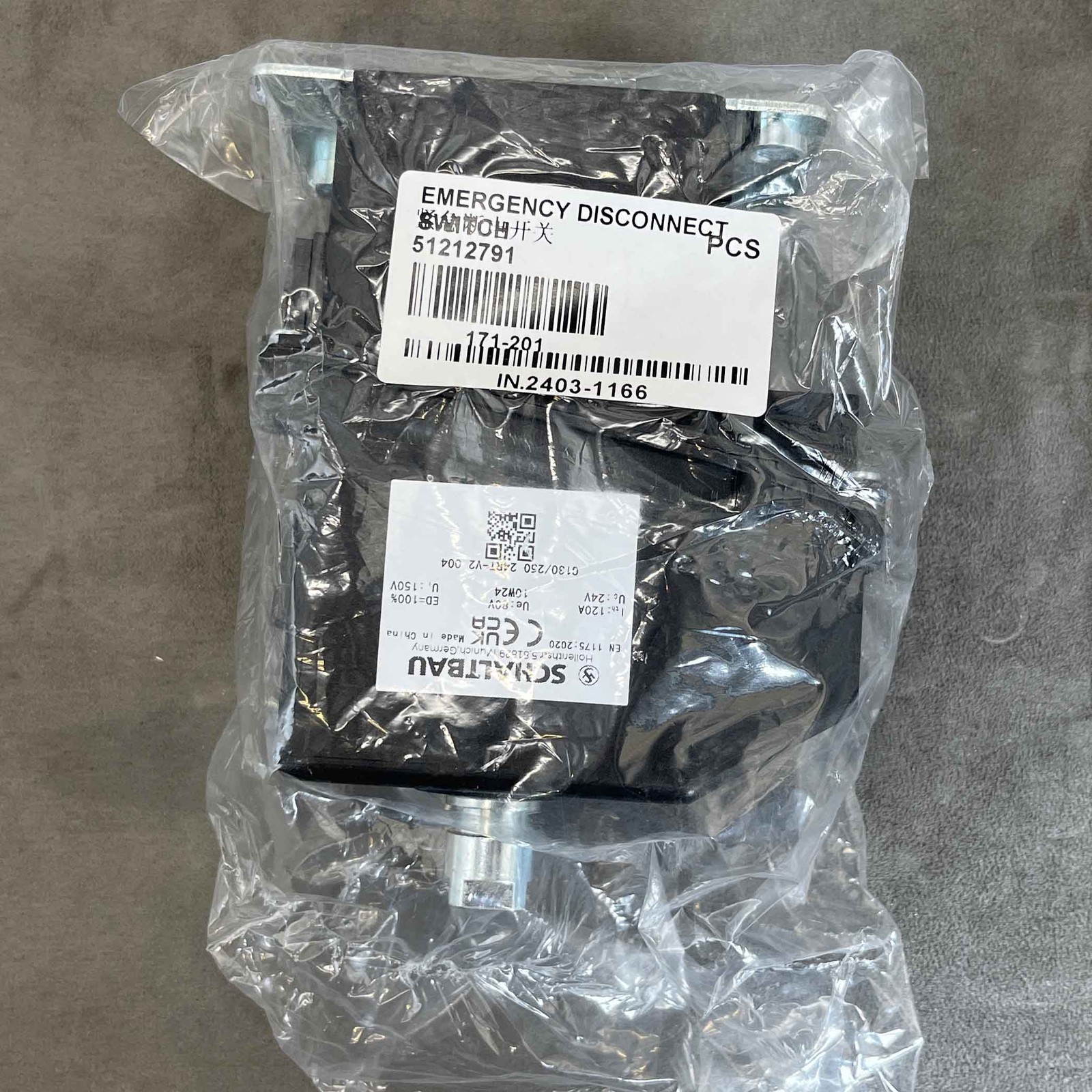 New Emergency Stop Switch for Jungheinrich Forklift EFG430 EFG320 51212791