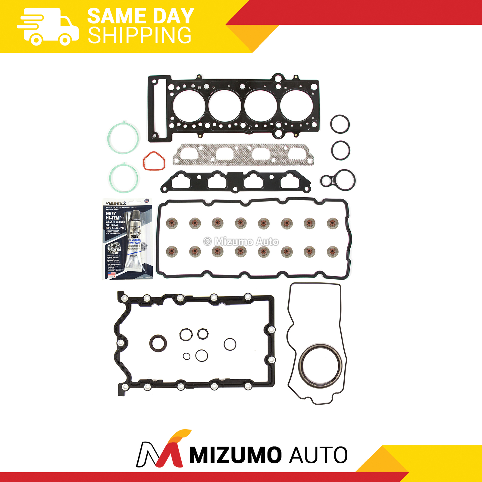 Full Gasket Set Fit 02-08 Mini Cooper Supercharged 1.6 SOHC W10B16A W11B16A