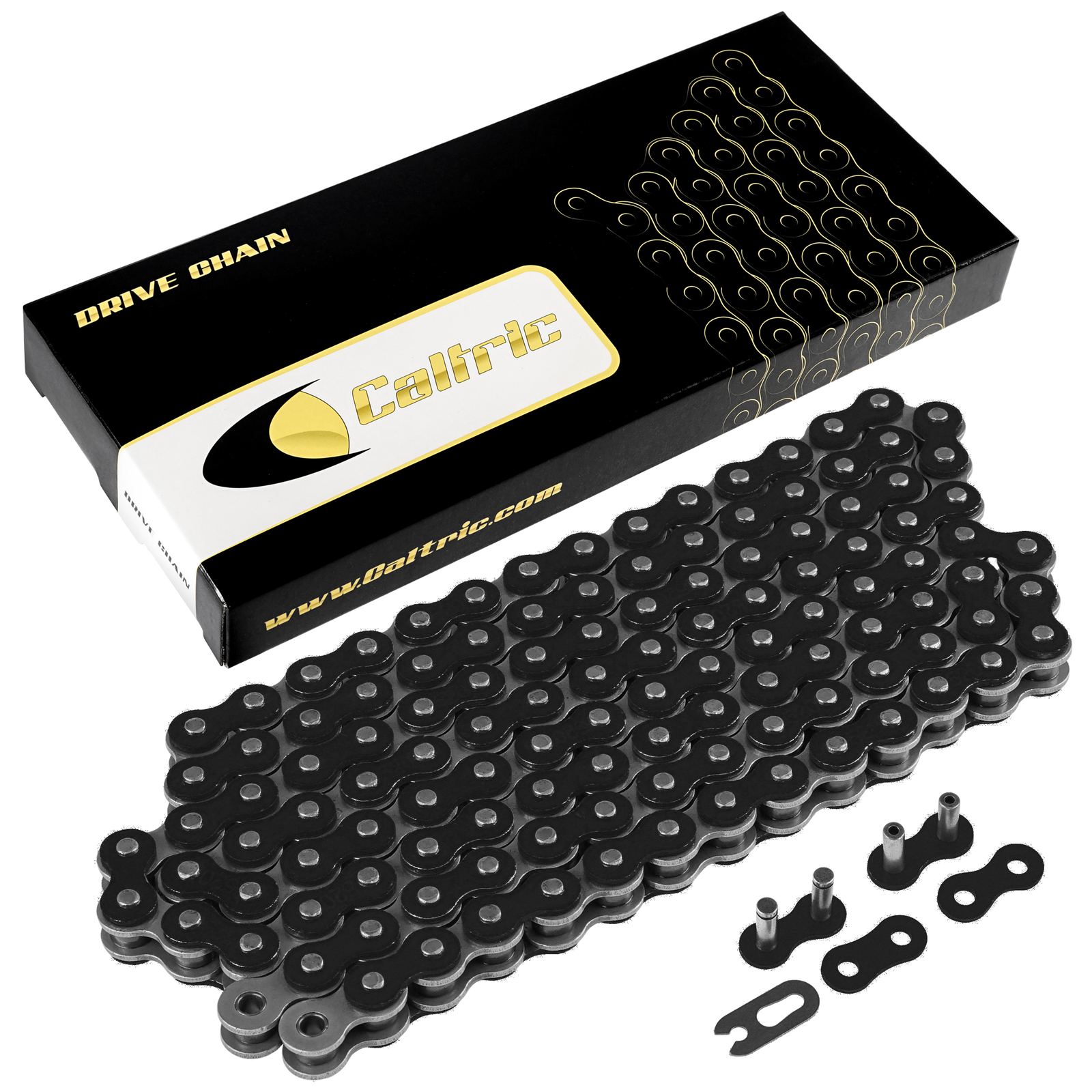 Black Drive Chain for Yamaha Warrior 350 YFM350X 1987-2004 Black Drive Chain for Yamaha Warrior 350 YFM350X 1987-2004