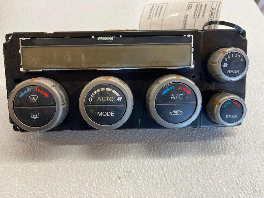 2005-2007 Nissan Pathfinder   AC Heater Temperature Climate Control OEM