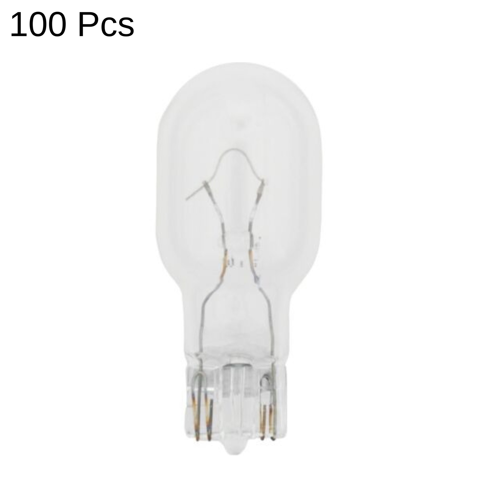 100 Pack of Light Bulb Auto Car Miniature Bulb 921 Clear