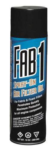 Maxima Fab-1 Synthetic Air Filter Oil 20oz Foam Fabric Universal 61920