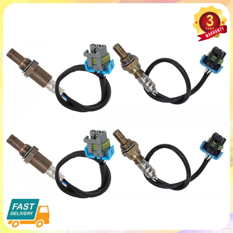 4PC For 2008-2014 Chevrolet Express & GMC Savana 1500 2500 3500 Oxygen O2 Sensor