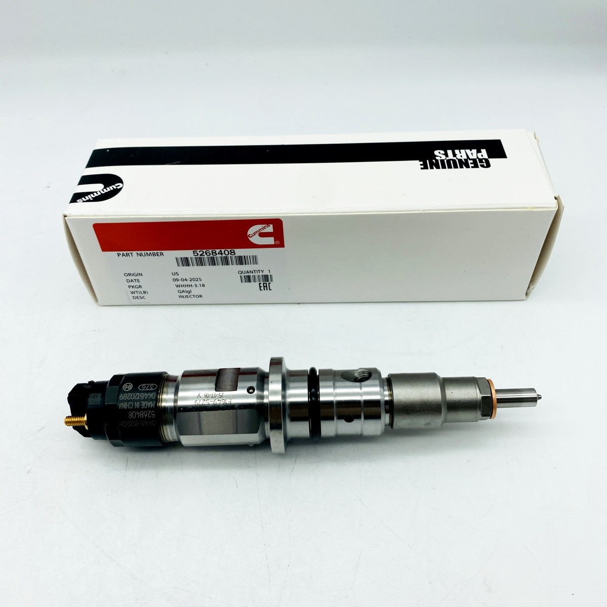 1Pcs Fuel Injector For Cummins ISBe ISDe QSB 5268408 4946586 Bosch 0445120289