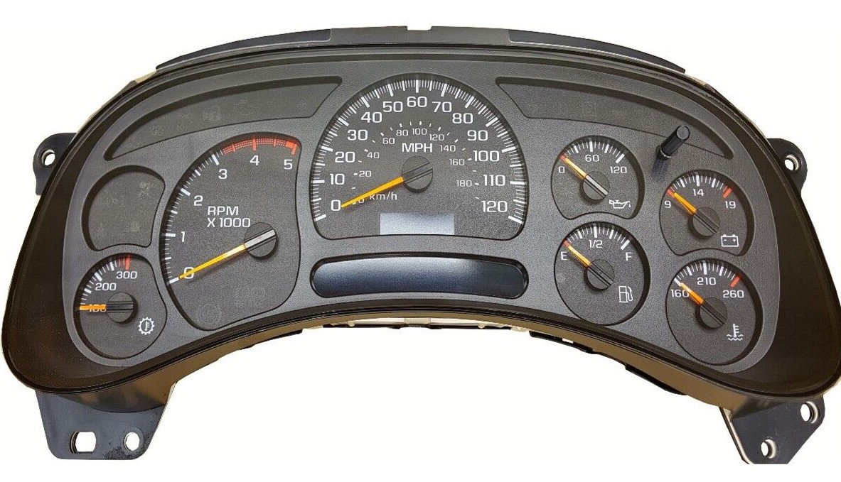 03-05 OE REBUILT SILVERADO DURAMAX DIESEL 2500HD 3500HD HEAVY DUTY TRUCK CLUSTER