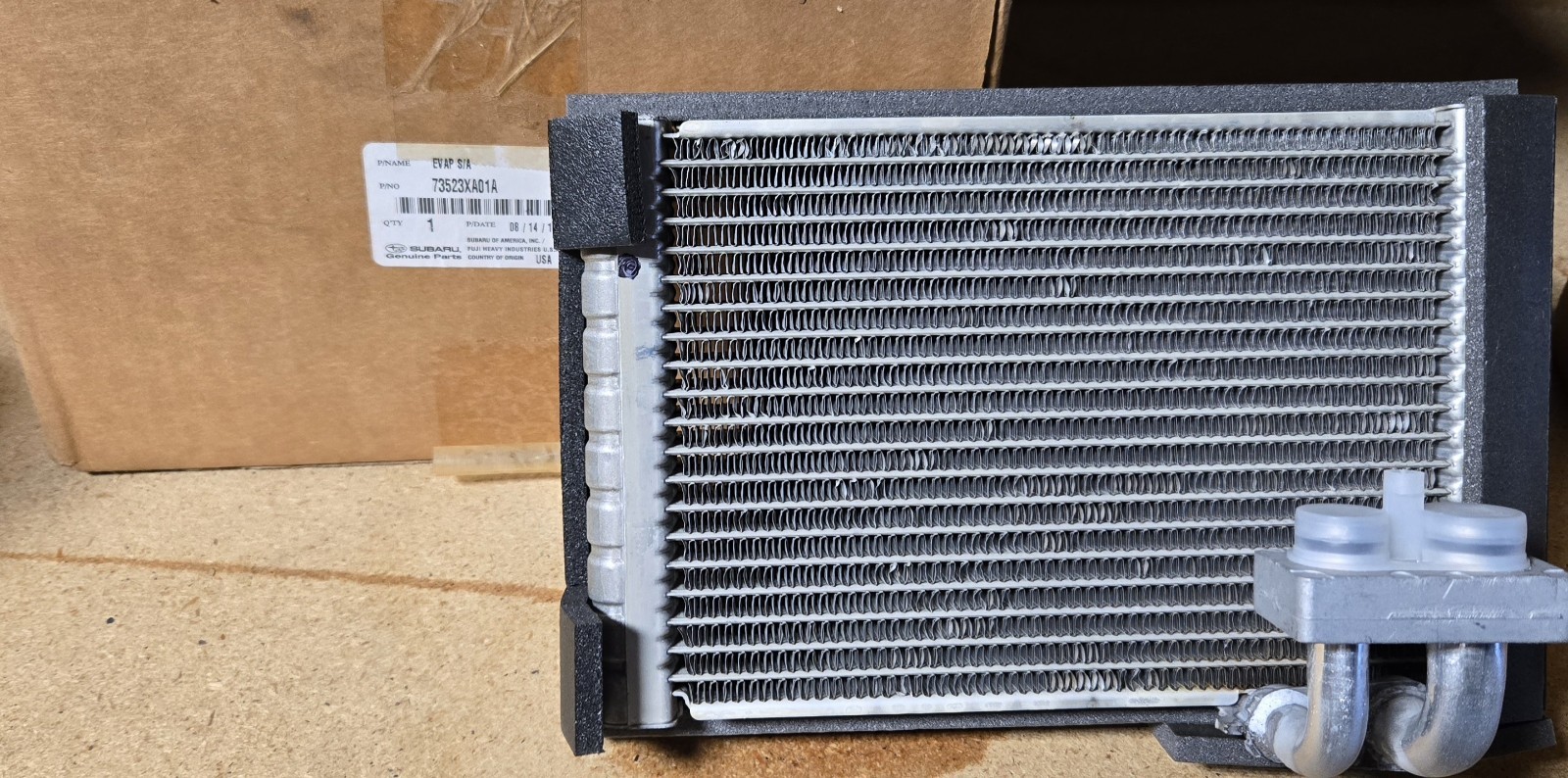 Genuine 2008-2014 Subaru Tribeca Evaporator Sub Assembly 73523XA01A Genuine 2008-2014 Subaru Tribeca Evaporator Sub Assembly 73523XA01A
