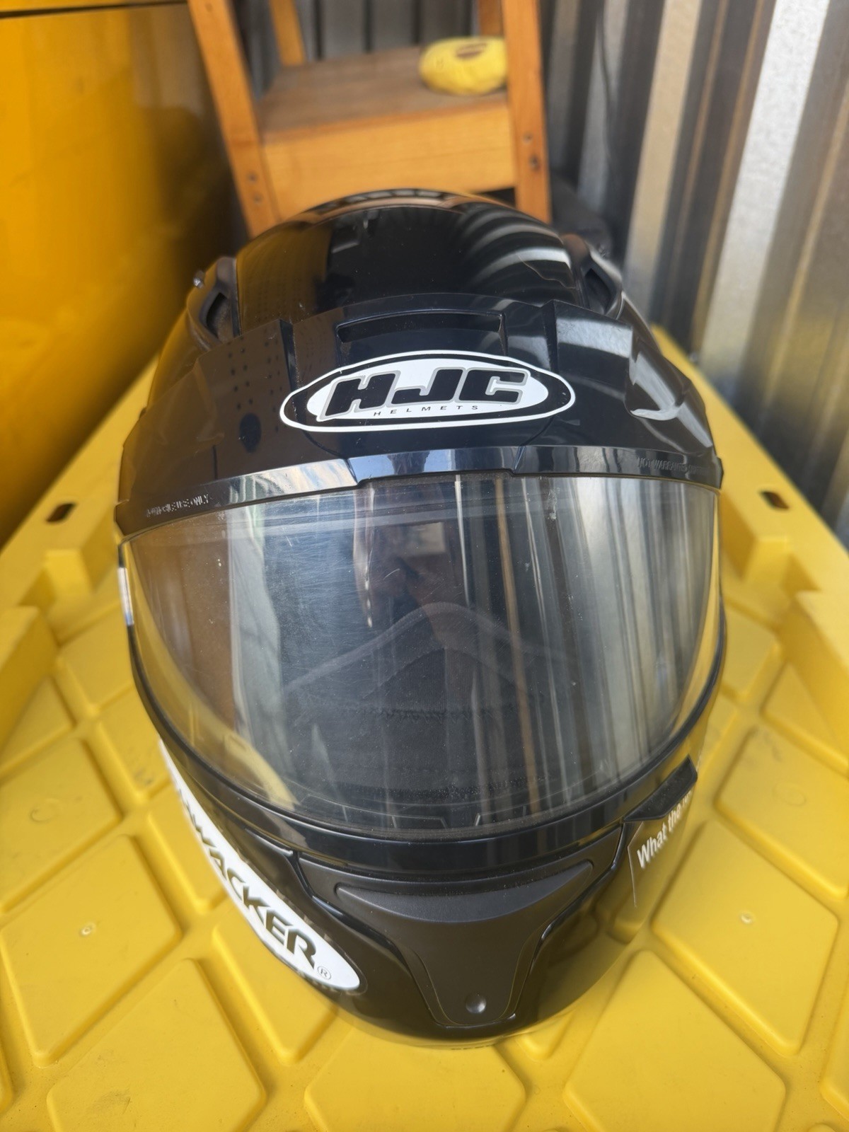 HJC CL-MAX 2 Modular Flip-Up Motorcycle Helmet Large L Black DOT w/ Breath Box