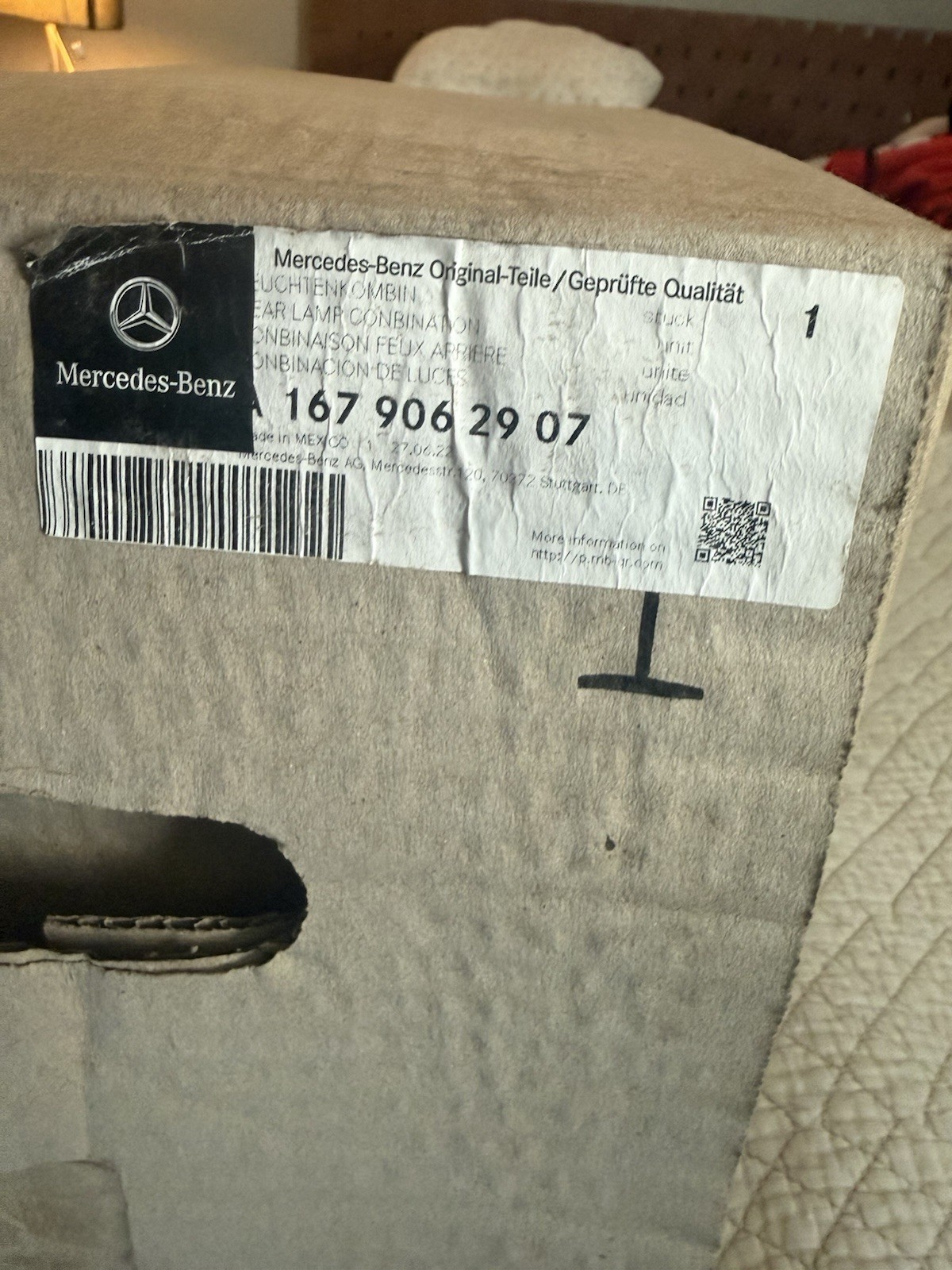 MERCEDES-BENZ 1679062907 REAR LAMP COMBINATION MERCEDES-BENZ 1679062907 REAR LAMP COMBINATION