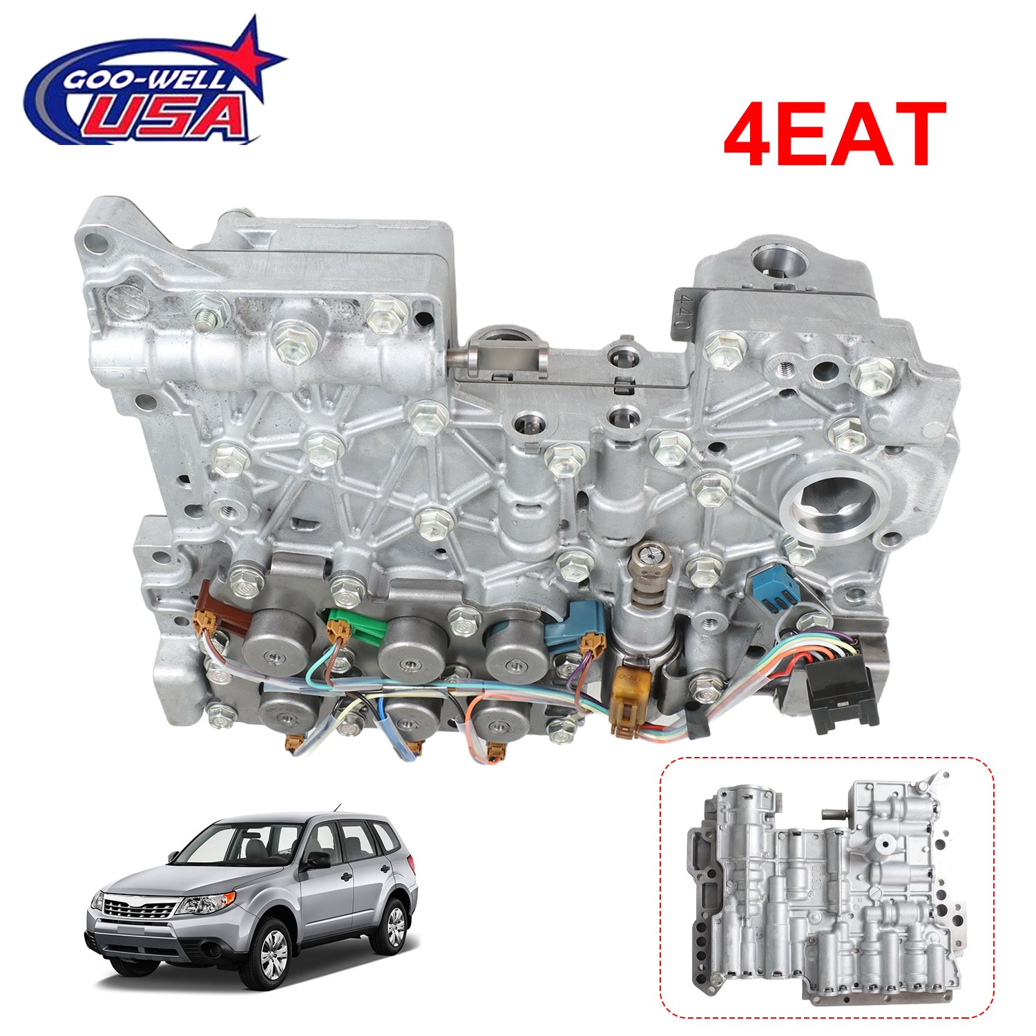 4EAT Valve Body with Solenoid Assembly For 2008-2013 Subaru Forester