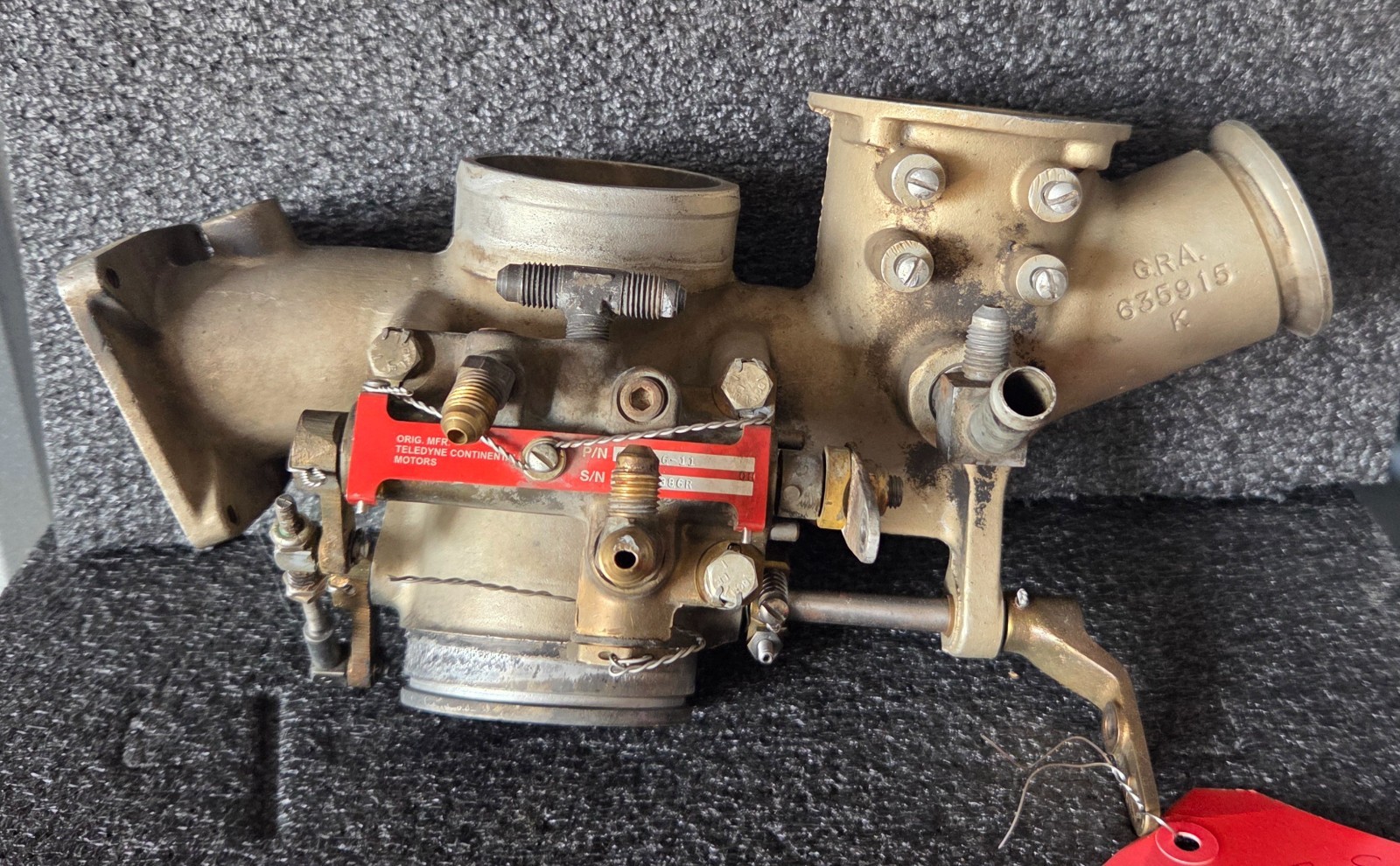 Teledyne Continental Fuel Injector Servo P/N 632916-11 Overhauled Aircraft Teledyne Continental Fuel Injector Servo P/N 632916-11 Overhauled Aircraft