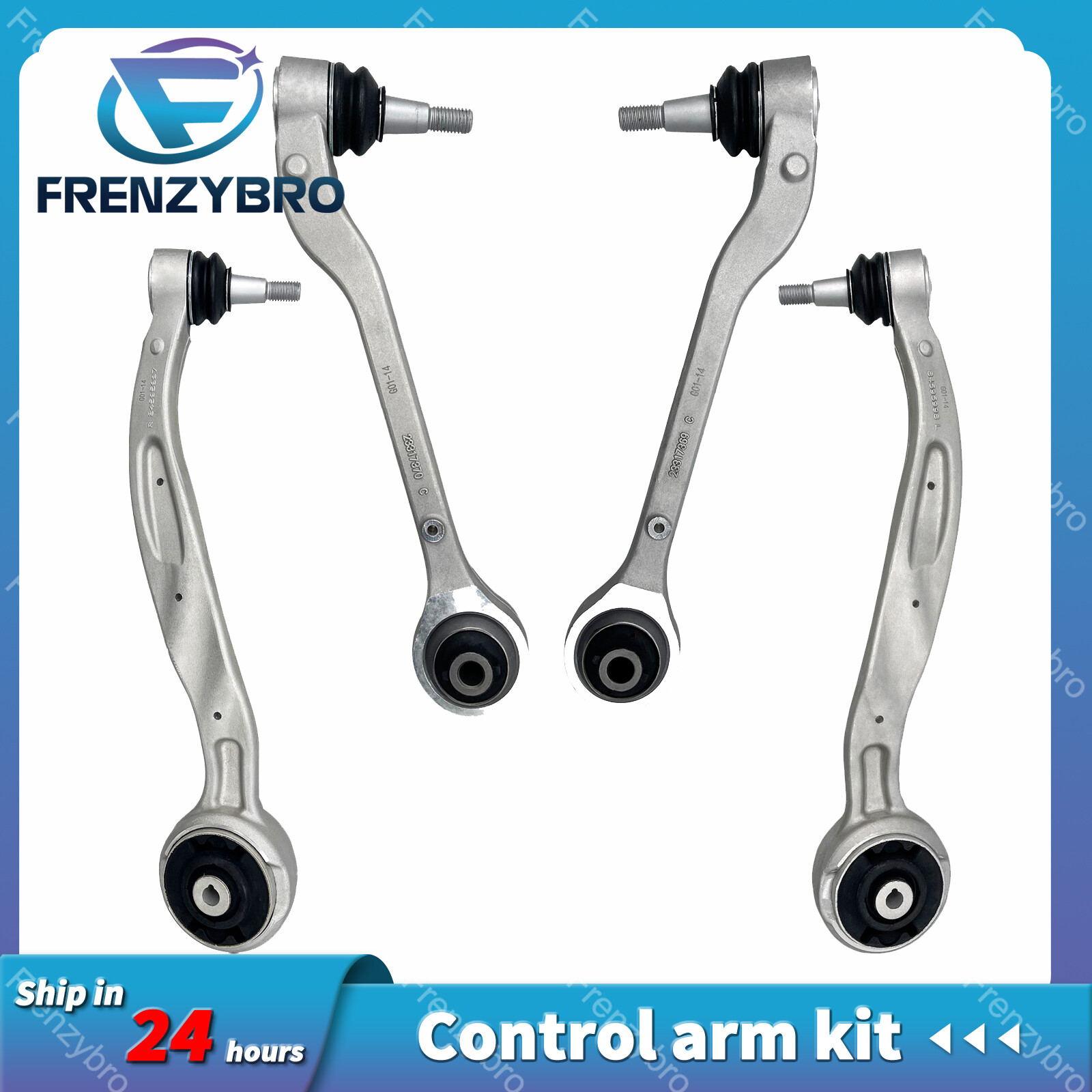 For 2016-2021 Chevy Camaro Control Arm Front LH/RH OEM QUALITY Set 4 units