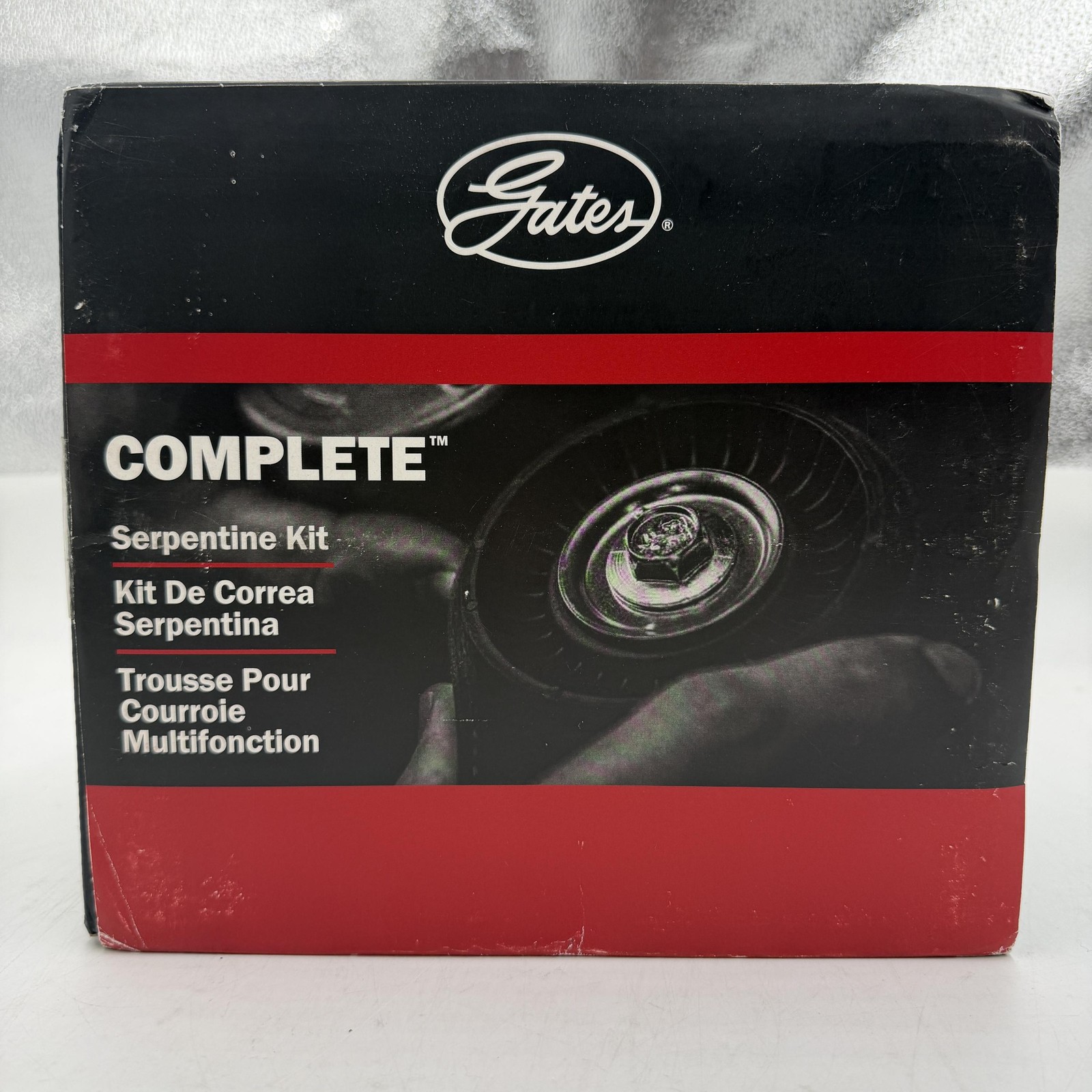 Gates 90K-38319A Complete Serpentine Belt Drive Component Kit, for Mercedes)