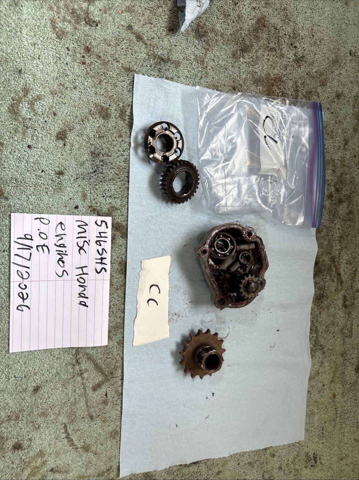Honda Atc 90 High Low Hi Lo Gears Gearbox 546