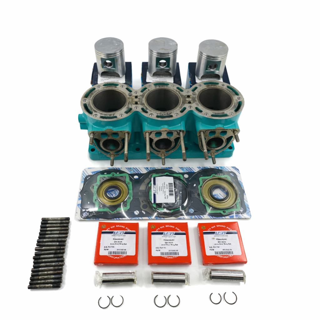 1995-2006 Kawasaki 900 OEM .5mm over STD Cylinder, Piston, & Gasket Top End Kit