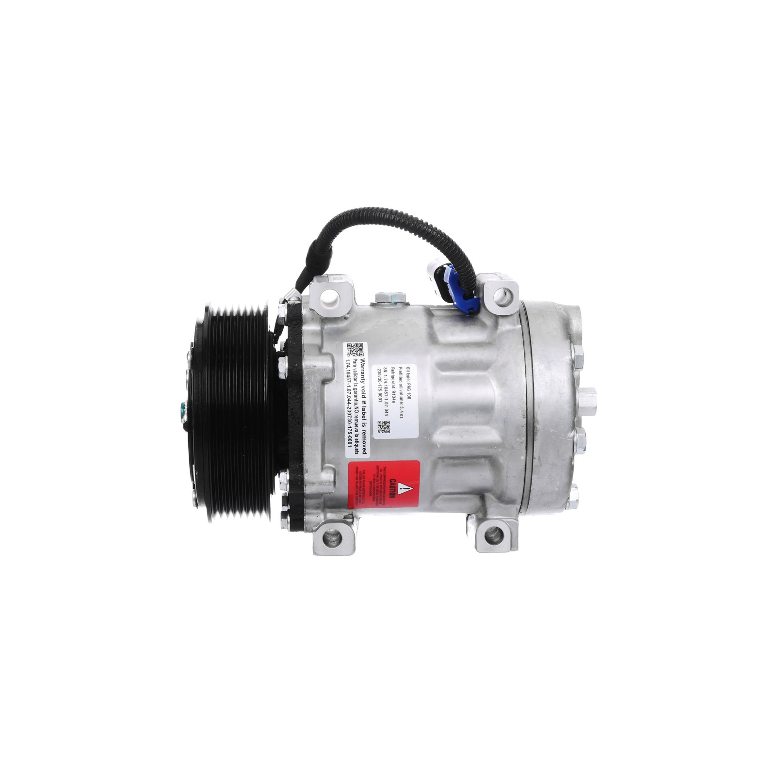 A/C Compressor Compatible With Freightliner M2 106 2002-2018, M2 2005-2010