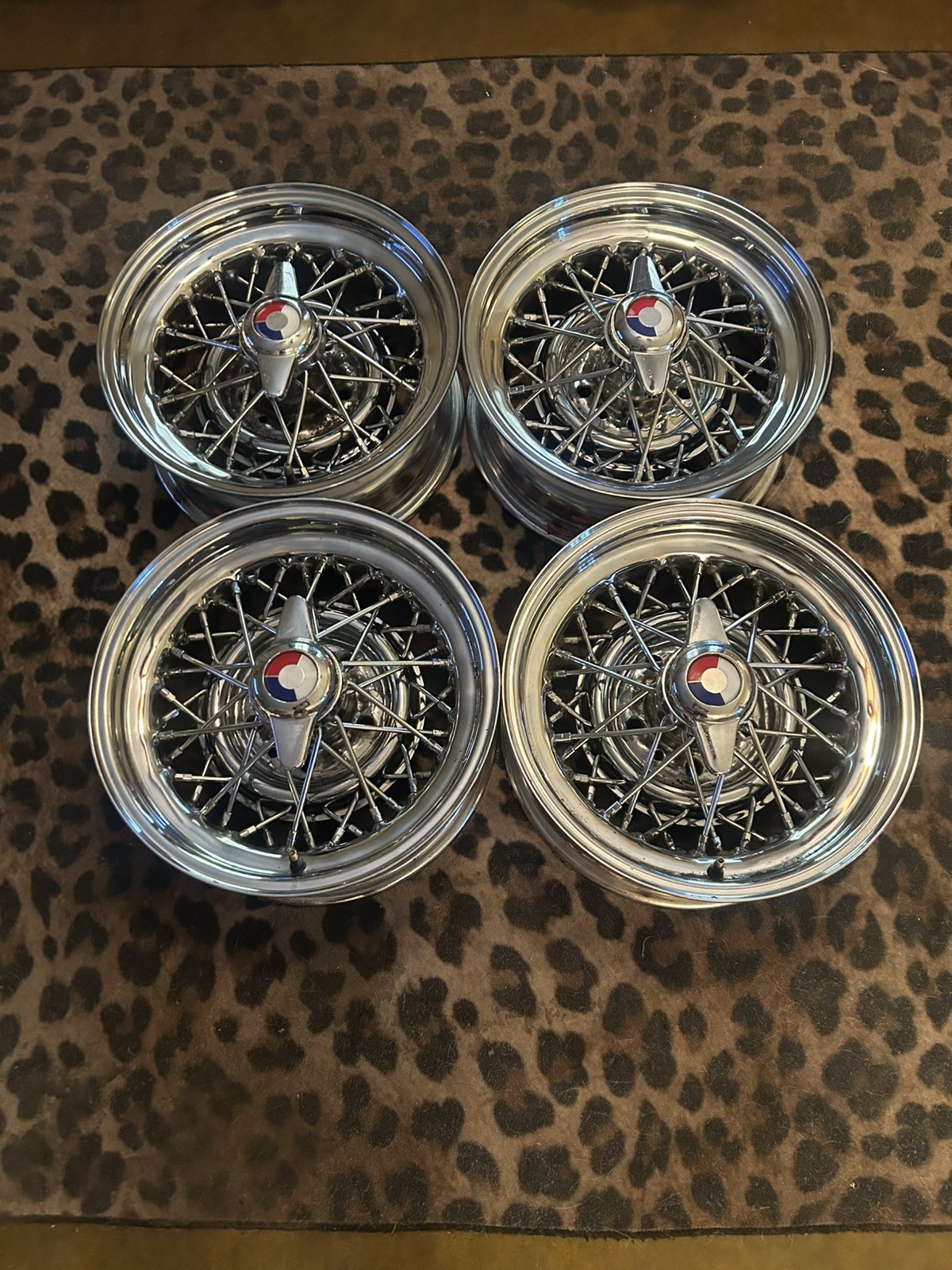 1953 Buick Skylark Spoke wheels rims truspokes 1953 Buick Skylark Spoke wheels rims truspokes