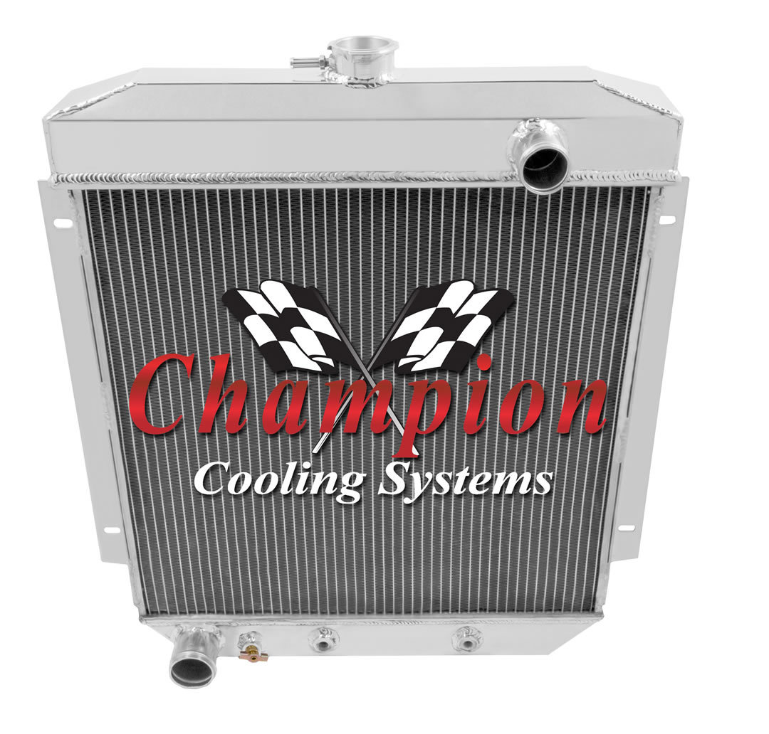 ER Champion 3 Row Radiator for 1954 - 1956 Ford Customline V8 Engine #CC5456